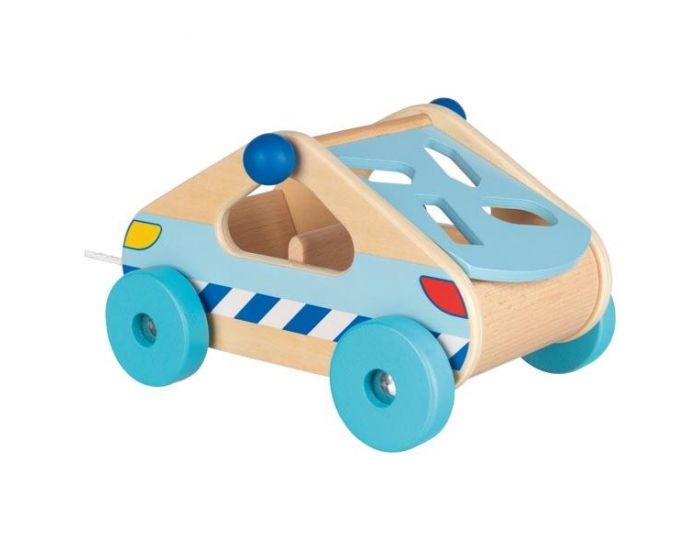 GOKI Voiture � Tirer Avec Jeu De Forme - D�s 12 Mois  (2)