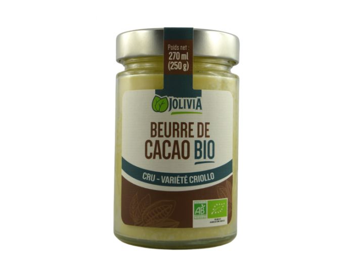 JOLIVIA Beurre de Cacao Bio - 300 g (3)