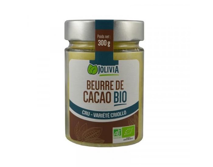 JOLIVIA Beurre de Cacao Bio - 300 g (1)
