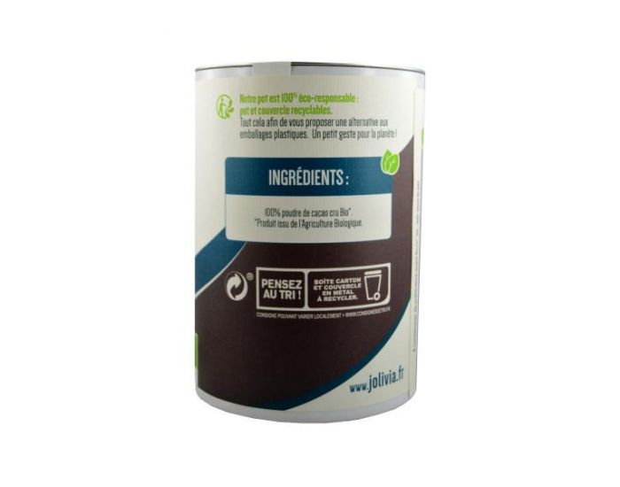 JOLIVIA Poudre de Cacao Cru Bio - 350 g (9)