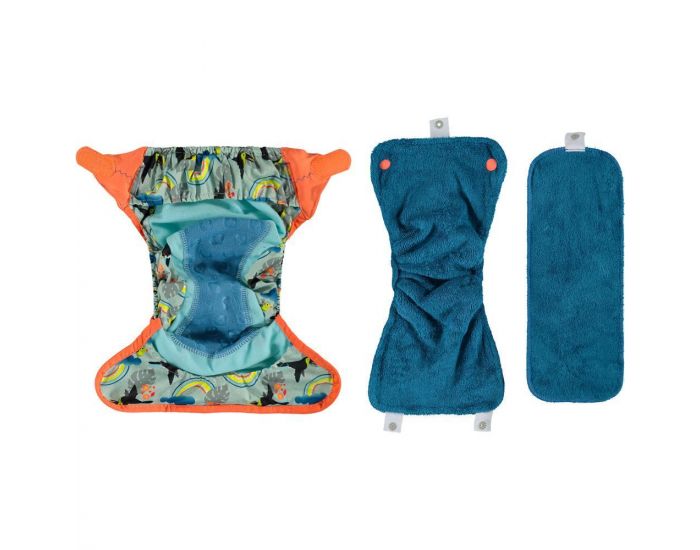 CLOSE PARENT Couches Lavables Pop'in � Motifs TE1/TE2 - Taille Unique (4)