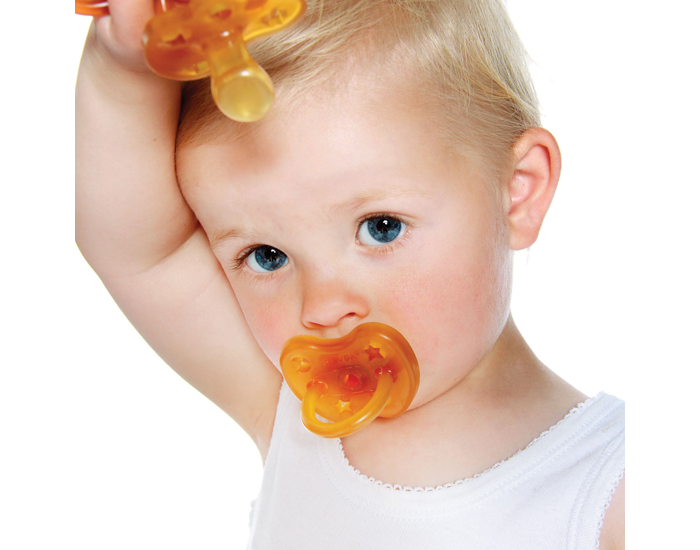 HEVEA Sucette Physiologique en Caoutchouc Naturel 3-36 mois (2)