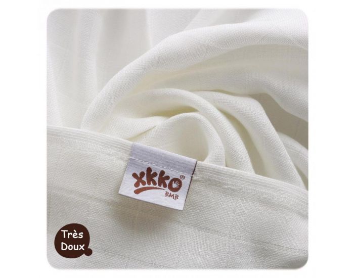 XKKO XKKO Langes en Mousseline de Bambou - Lot de 3  (1)