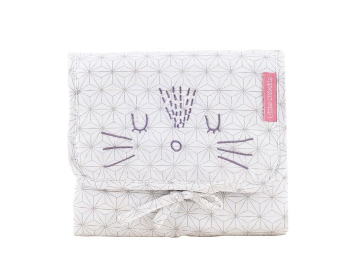 LITTLE CREVETTE Tapis � Langer de Voyage Pompom (4)