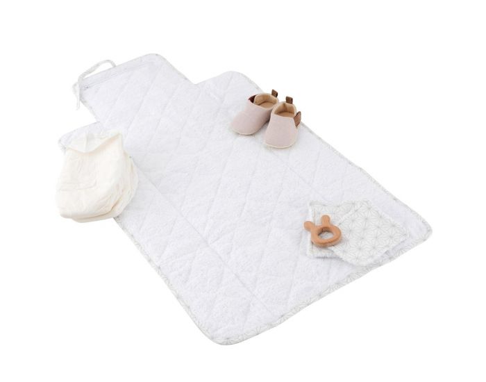 LITTLE CREVETTE Tapis � Langer de Voyage Pompom (5)