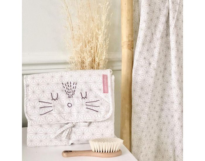 LITTLE CREVETTE Tapis � Langer de Voyage Pompom (3)