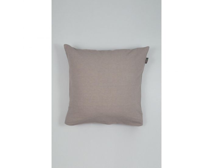 KADOLIS Taie D'Oreiller Lin Et Coton Bio - Caf� (9)