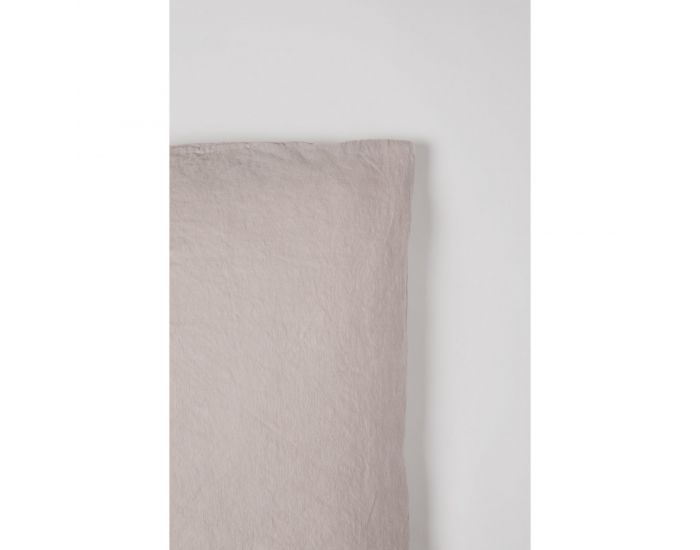 KADOLIS Taie D'Oreiller Lin Et Coton Bio - Caf� (10)