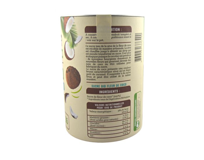 NATUR ATTITUD Sucre Fleur de Coco Bio - 500 gr (2)