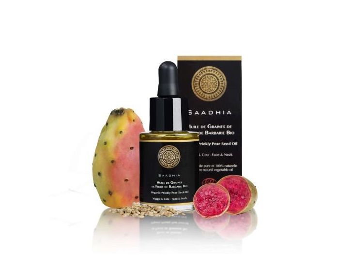 SAADHIA Huile de Graines de Figues de Barbarie Bio Certifi�e Bio, V�g�tale Pure (1)