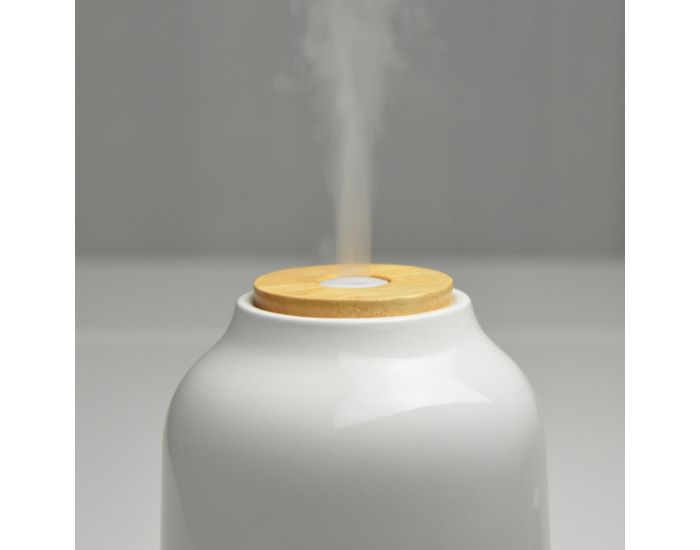 ZEN'AR�ME Diffuseur d'Huiles Essentielles Ultrasonique en C�ramique et Bambou Purisia (2)