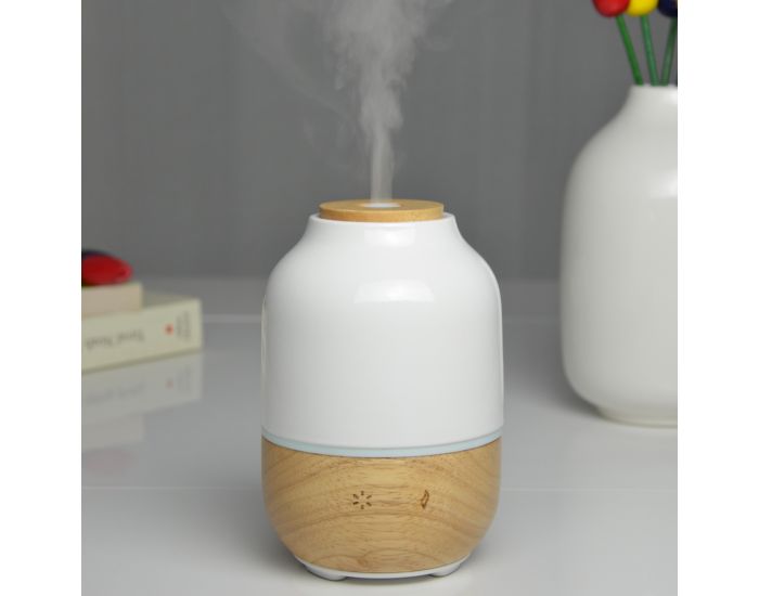 ZEN'AR�ME Diffuseur d'Huiles Essentielles Ultrasonique en C�ramique et Bambou Purisia (3)