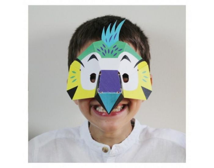 PIROUETTE CACAHOUETE Masques de la Jungle  Fabriquer & Colorier - Ds 6 ans (3)