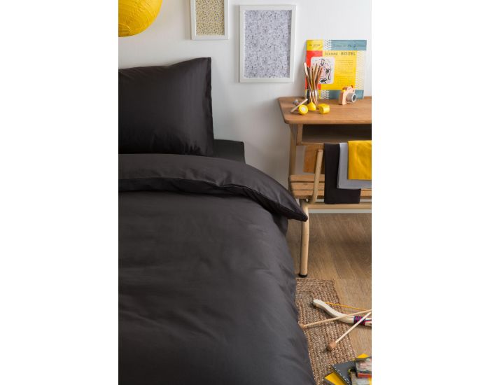 KADOLIS Drap Housse Tencel� Active Clim Adulte Gris Carbone (7)