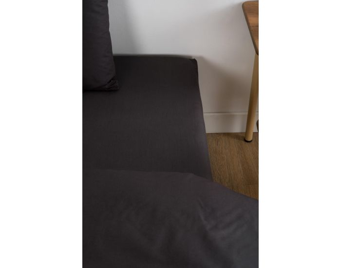 KADOLIS Drap Housse Tencel� Active Clim Adulte Gris Carbone (9)