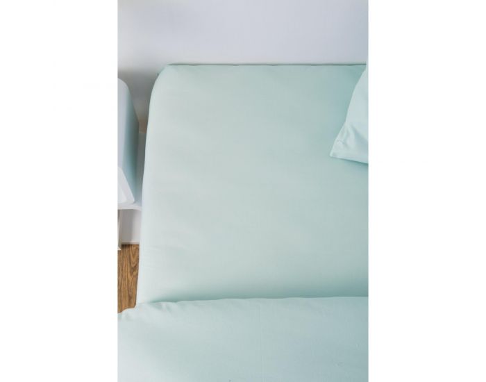 KADOLIS Drap Housse Tencel� Active Clim Adulte Bleu c�ladon (7)