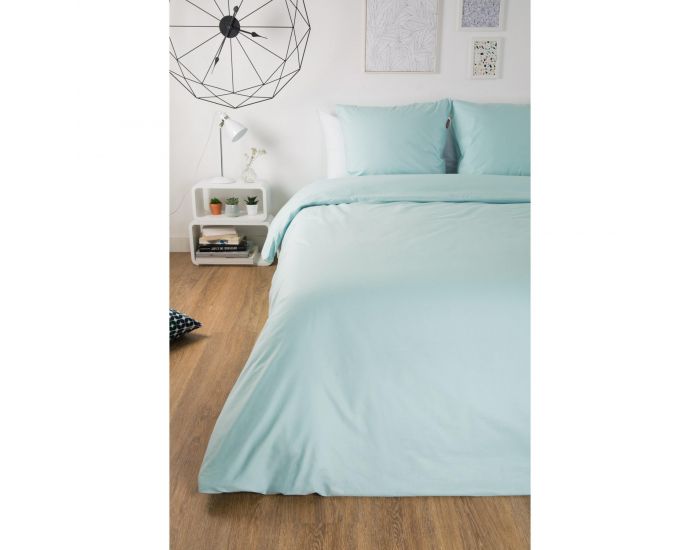 KADOLIS Drap Housse Tencel� Active Clim Adulte Bleu c�ladon (8)