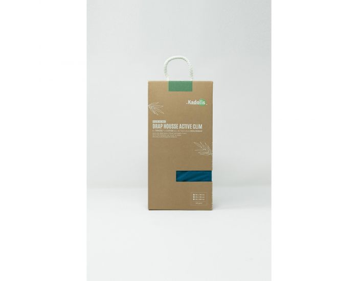 KADOLIS Drap Housse Tencel� Active Clim Adulte Bleu Nuit (11)