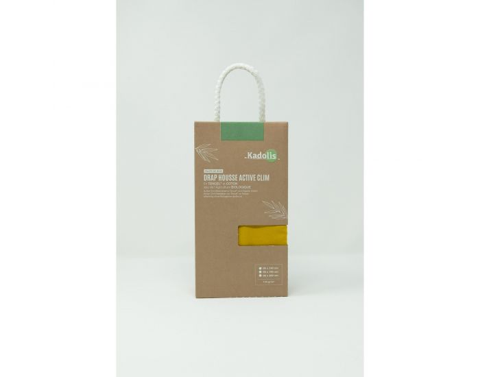 KADOLIS Drap Housse Tencel� Active Clim Adulte Miel (16)