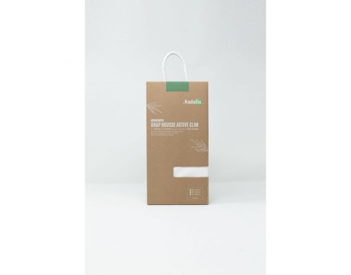 KADOLIS Drap Housse Tencel� Active Clim - Adulte Gris (15)