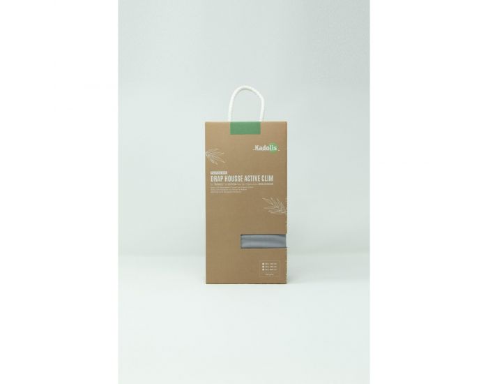 KADOLIS Drap Housse Tencel� Active Clim - Adulte Gris (9)