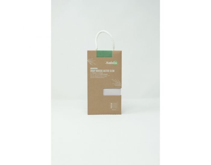 KADOLIS Drap Housse Tencel� Active Clim B�b� - Naturel (1)