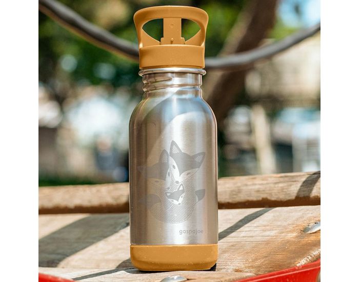 GASPAJOE Gourde en inox Loopy - 400ml (2)