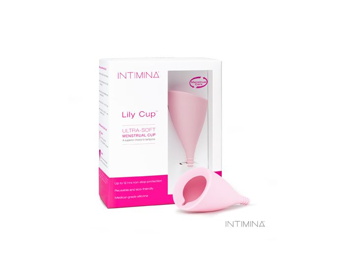  INTIMINA Coupe Menstruelle Lily Cup Silicone Rose (2)