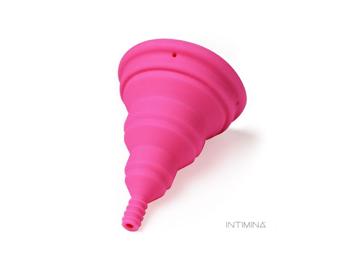 INTIMINA Coupe Menstruelle Pliable Lily Cup Compact Silicone  (1)