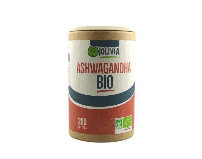 JOLIVIA Ashwagandha Bio - 200 Glules Vgtales - 300 mg (2)