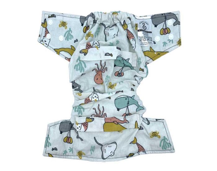 MON PETIT PAQUET Couche Lavable TE2 (Tout en 2) - Taille 2 (7-16kg)  (2)