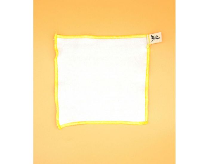 JOLIE PLANETE Lingette Lavable B�b� Coton Biologique - 15 x 15cm (6)