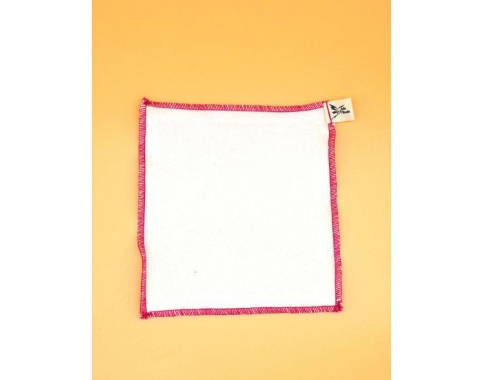 JOLIE PLANETE Lingette Lavable B�b� Coton Biologique - 15 x 15cm (7)