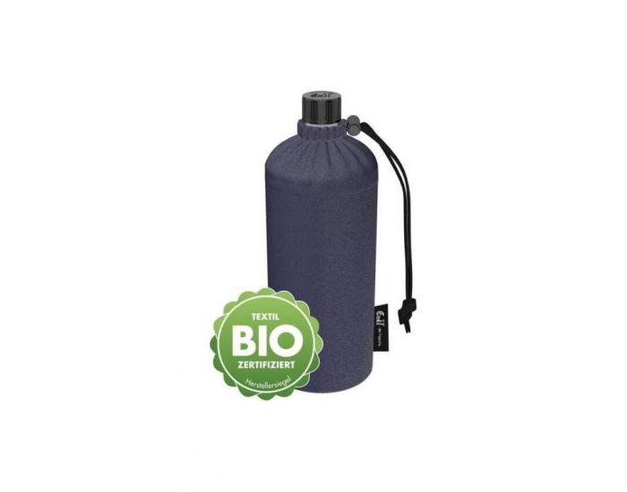 EMIL Gourde �cologique En Verre Isotherme - Housse En Coton Bio - Etoiles - 600ml (4)