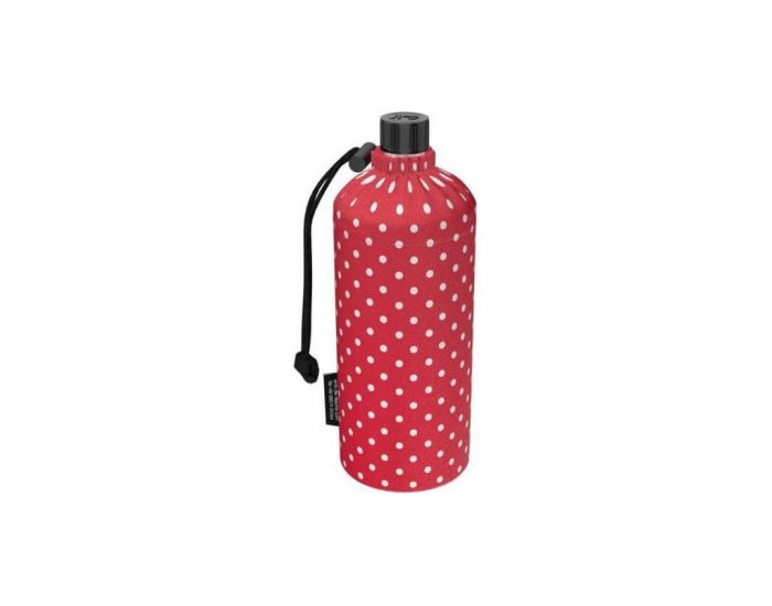 EMIL Gourde �cologique En Verre Isotherme - Housse En Coton Bio - Etoiles - 600ml (3)