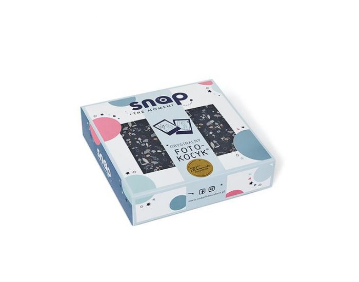 SNAP THE MOMENT Couverture 2 en 1 Photobooth 100% coton - Bloom (12)