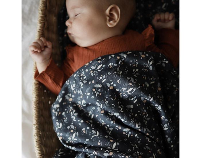 SNAP THE MOMENT Couverture 2 en 1 Photobooth 100% coton - Bloom (4)