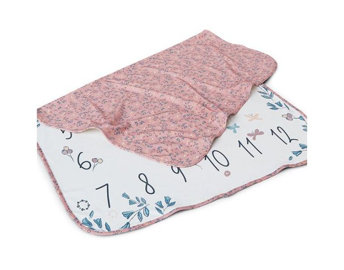 SNAP THE MOMENT Couverture 2 en 1 Photobooth 100% Coton - Flora (2)