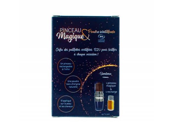 NAMAKI Poudre scintillante dor�e et son pinceau magique (2)