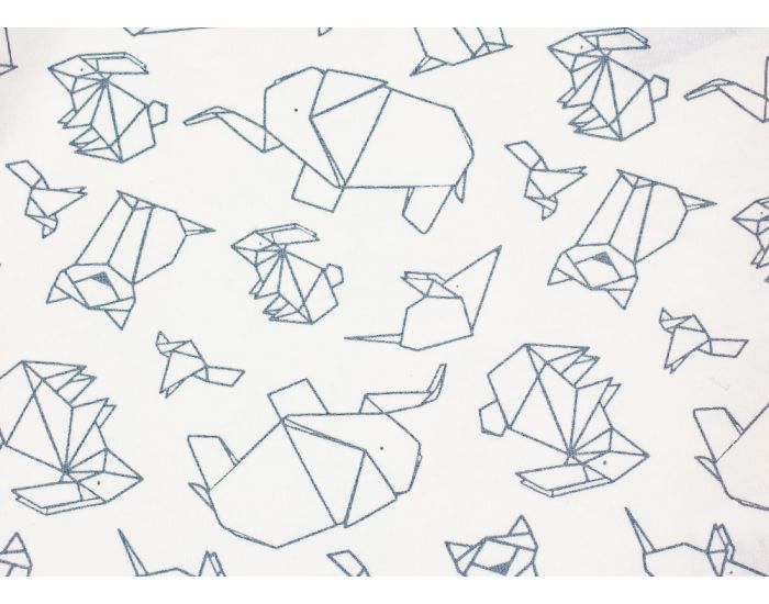 PIPPI T-Shirt Enfant Manches Longues - Origami Blanc (2)