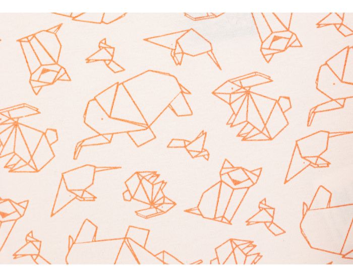 PIPPI T-Shirt Enfant Manches Longues - Origami Rose (2)