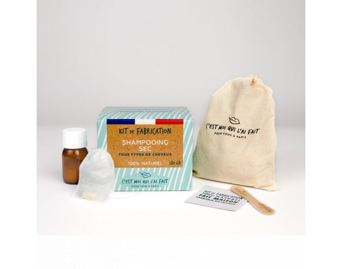 C'EST MOI QUI L'AI FAIT Kit DIY Shampoing Sec Maison  (1)