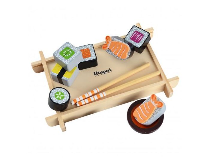 SEVIRA KIDS Jouet En Bois - Plateau Sushi - D�s 3 Ans (2)