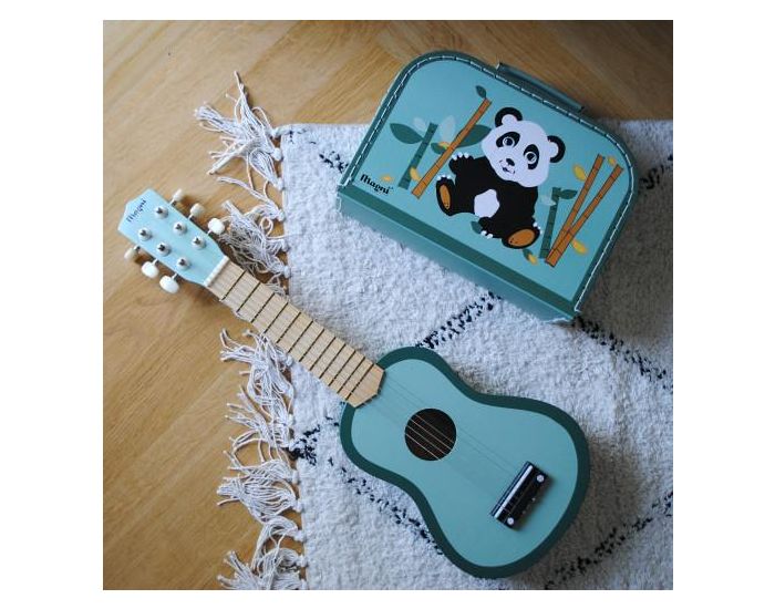 SEVIRA KIDS Jouet En Bois - Instrument De Musique Guitare - D�s 3 Ans (1)