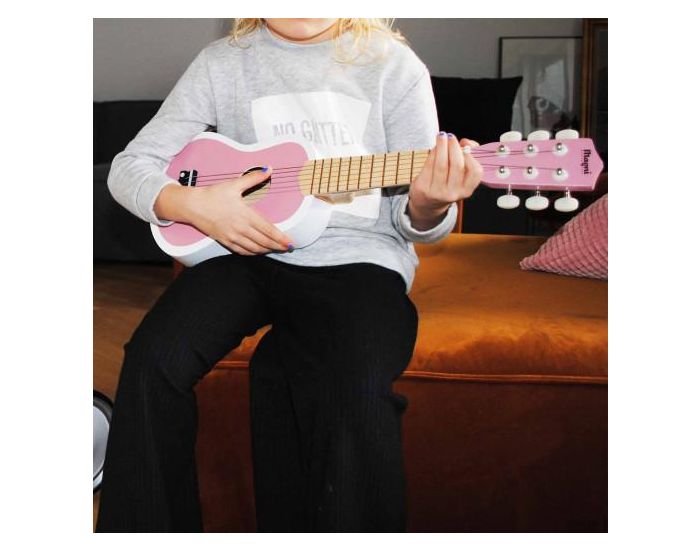 SEVIRA KIDS Jouet En Bois - Instrument De Musique Guitare - D�s 3 Ans (3)