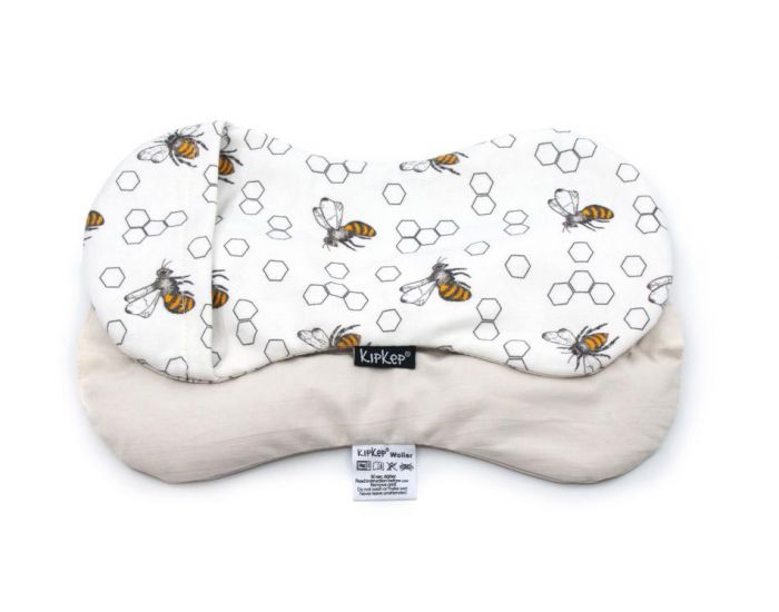 KIPKEP Bouillotte S�che D�houssable Aux Graines De Lin - Eco Bee - 28 cm x 12 cm (1)