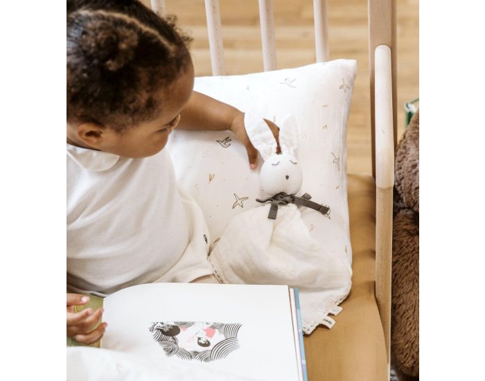 KADOLIS Doudou en Coton Bio Lapin - D�s la Naissance (3)