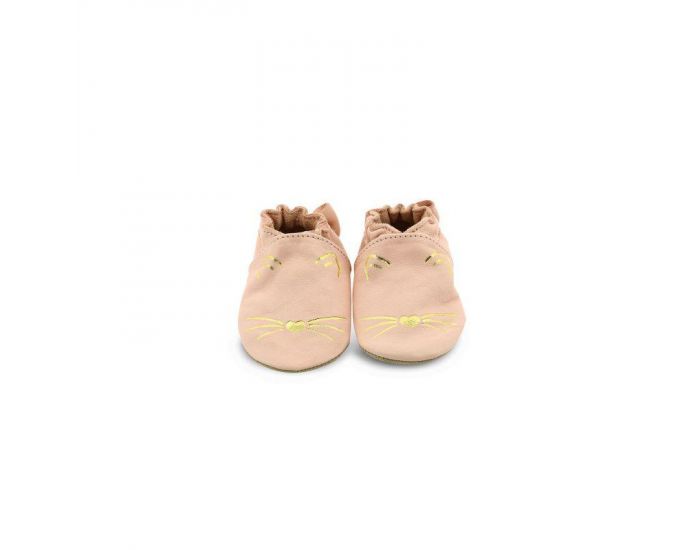 ROBEEZ Chaussons Souples - Goldy cat rose clair (1)