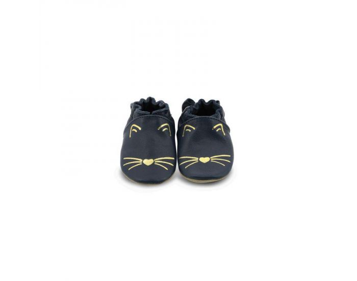 ROBEEZ Chaussons Souples - Goldy Cat marine (1)