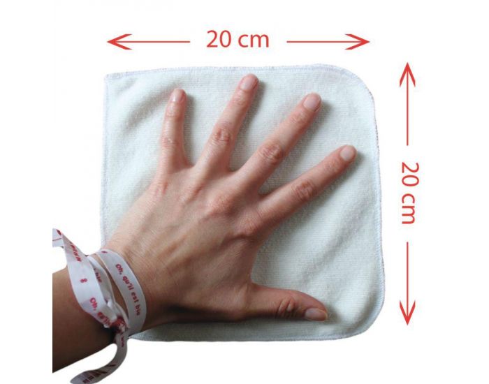 Lot de 10 Maxi Lingettes lavables en Tencel (1)